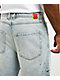 Empyre Paint Light Blue Wash Loose Fit Skate Jeans - Thumbnail image 4 of 5