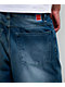 Empyre Pallor Blue Ultra Wide Skate Jeans - Thumbnail image 6 of 8
