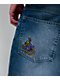 Empyre Pallor Blue Ultra Wide Skate Jeans - Thumbnail image 7 of 8
