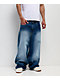 Empyre Pallor Blue Ultra Wide Skate Jeans - Thumbnail image 1 of 8