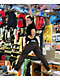 Empyre Pantalones de skate cargo holgados marrón oscuro