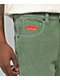 Empyre Pantalones de skate de pana color seto verde 