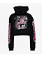 Empyre Pink Riot Black Crop Zip Hoodie - Thumbnail image 10 of 10