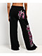 Empyre Pink Riot Black Wide Leg Sweatpants - Thumbnail image 2 of 9