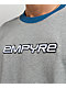 Empyre Pitted Grey & Navy T-Shirt - Thumbnail image 3 of 4