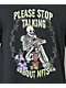 Empyre Please Stop Black T-Shirt - Thumbnail image 2 of 2
