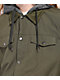 Empyre Pledge Olive Green Hooded Jacket - Thumbnail image 3 of 6