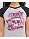 Empyre Punks Not Dead Grey Crop T-Shirt - Thumbnail image 3 of 4