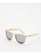 Empyre Quinn Branded White & Silver Sunglasses - Thumbnail image 1 of 2