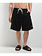 Empyre Rail Black Cargo Board Shorts - Thumbnail image 1 of 5