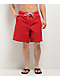 Empyre Rail Sidestripe Red Board Shorts - Thumbnail image 1 of 5