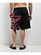 Empyre Rail Star Black Cargo Board Shorts - Thumbnail image 2 of 6