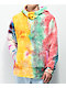 Empyre Rainbow Tie Dye Sherpa Fleece Hoodie