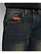 Empyre Ramp Blue Dirty Wash Loose Fit Jeans - Thumbnail image 5 of 7