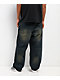 Empyre Ramp Blue Dirty Wash Loose Fit Jeans - Thumbnail image 2 of 7