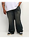 Empyre Ramp Blue Dirty Wash Ultra Wide Skate Jeans - Thumbnail image 3 of 9