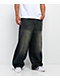 Empyre Ramp Blue Dirty Wash Ultra Wide Skate Jeans - Thumbnail image 1 of 5