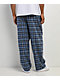 Empyre Rats Blue Plaid Lounge Pants - Thumbnail image 2 of 6