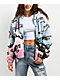 Empyre Raven Cherry Landscape Sherpa Zip Hoodie - Thumbnail image 1 of 5