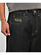 Empyre Raw Black Baggy Barrel Jeans - Thumbnail image 3 of 5