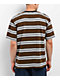 Empyre Razor Stripe Brown Knit T-Shirt - Thumbnail image 2 of 3