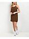 Empyre Remi Brown Slip Dress - Thumbnail image 1 of 3