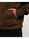 Empyre Resistance Brown Crop Hoodie - Thumbnail image 4 of 4