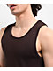 Empyre Ribbed Brown Tank Top - Thumbnail image 3 of 4