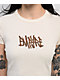 Empyre Roar Beige Crop T-Shirt - Thumbnail image 3 of 3