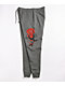 Empyre Rose & Swallows Grey Jogger Sweatpants