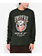Empyre Round Em Up Dark Green Long Sleeve T-Shirt - Thumbnail image 1 of 2