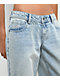 Empyre Rowen Fetch Blue Wash Low Rise Wide Leg Jeans - Thumbnail image 3 of 5