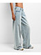 Empyre Rowen Fetch Blue Wash Low Rise Wide Leg Jeans - Thumbnail image 5 of 5