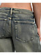 Empyre Rowen Norbury Wash Blue Low Rise Wide Leg Jeans - Thumbnail image 4 of 5