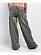 Empyre Rowen Norbury Wash Blue Low Rise Wide Leg Jeans - Thumbnail image 2 of 5