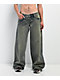 Empyre Rowen Norbury Wash Blue Low Rise Wide Leg Jeans - Thumbnail image 1 of 5