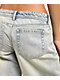 Empyre Rowen Wednesdays Wash Denim Low Rise Wide Leg Jeans - Thumbnail image 4 of 5