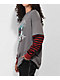 Empyre Roxie Love Song camiseta de manga larga en capas gris y roja