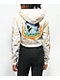 Empyre Rudy Grow Peace Tan Tie Dye Crop Zip Hoodie - Thumbnail image 1 of 7