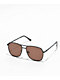 Empyre Saloon Square Bronze Pilot Sunglasses - Thumbnail image 1 of 3