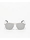 Empyre Saloon Square Silver Pilot Sunglasses - Thumbnail image 2 of 2