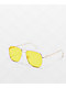 Empyre Saloon Yellow Sunglasses - Thumbnail image 1 of 2