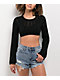 Empyre Samara Black Shrug Sweater - Thumbnail image 1 of 3