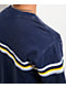 Empyre Sandstorm Stripe Navy Wash Boxy T-Shirt - Thumbnail image 5 of 5
