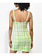 Empyre Sasha Green Plaid Tank Dress - Thumbnail image 3 of 6