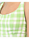 Empyre Sasha Green Plaid Tank Dress - Thumbnail image 4 of 6