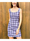 Empyre Sasha Purple Plaid Tank Dress - Thumbnail image 2 of 6