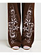 Empyre Scene Brown Wide Leg Sweatpants - Thumbnail image 13 of 15