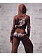 Empyre Scene Brown Wide Leg Sweatpants - Thumbnail image 15 of 15