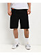Empyre Schmutz Black Wash Loose Fit Skate Shorts - Thumbnail image 1 of 5